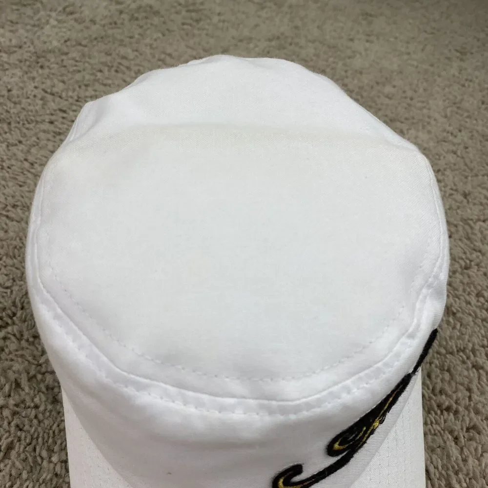 Charlotte Knights MiLB Hat Women S Cadet Adjustable White Gold Side Spellout Cap